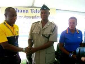 Ghana Telecom Donates To Nima Police